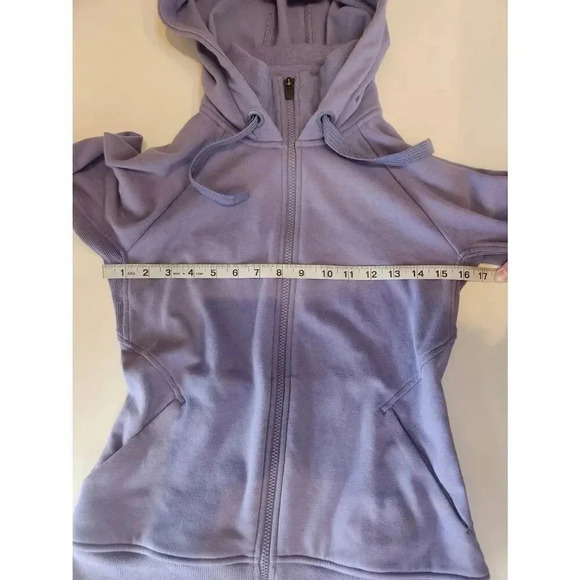 Athleta Triump Hoodie Full Zip Purple Size XS. - Picture 6 of 9